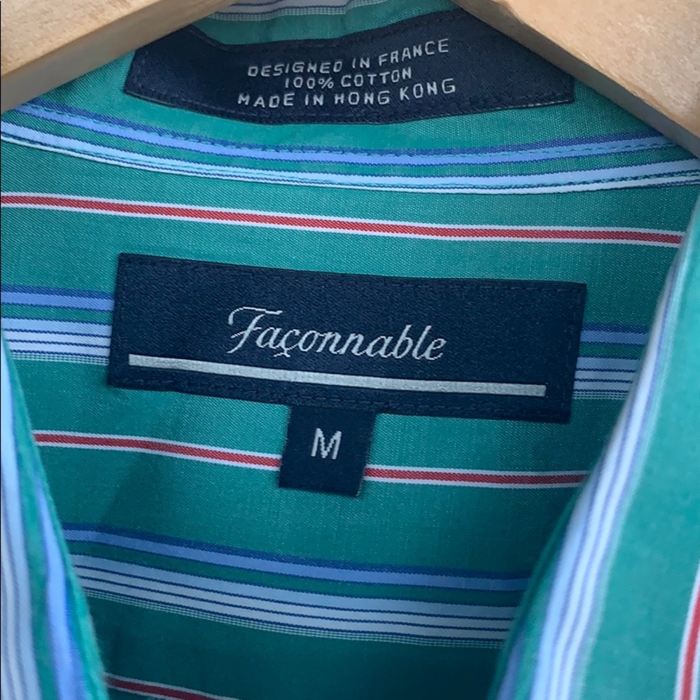 Faconnable button down shirt. - Picture 3 of 4